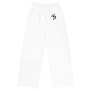 All-over print unisex wide-leg pants