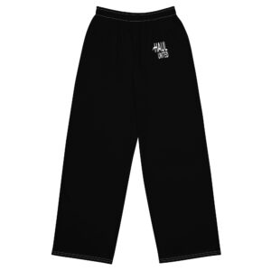 All-over print unisex wide-leg pants
