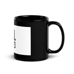 Black Glossy Mug