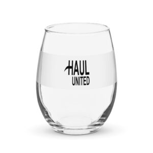 Stemless wine glass