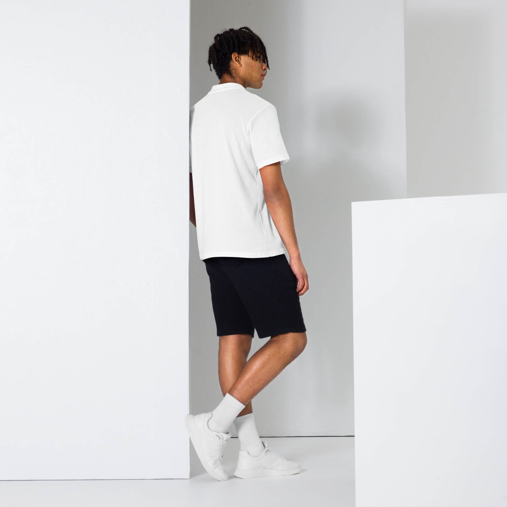 Unisex pique polo shirt - Image 8