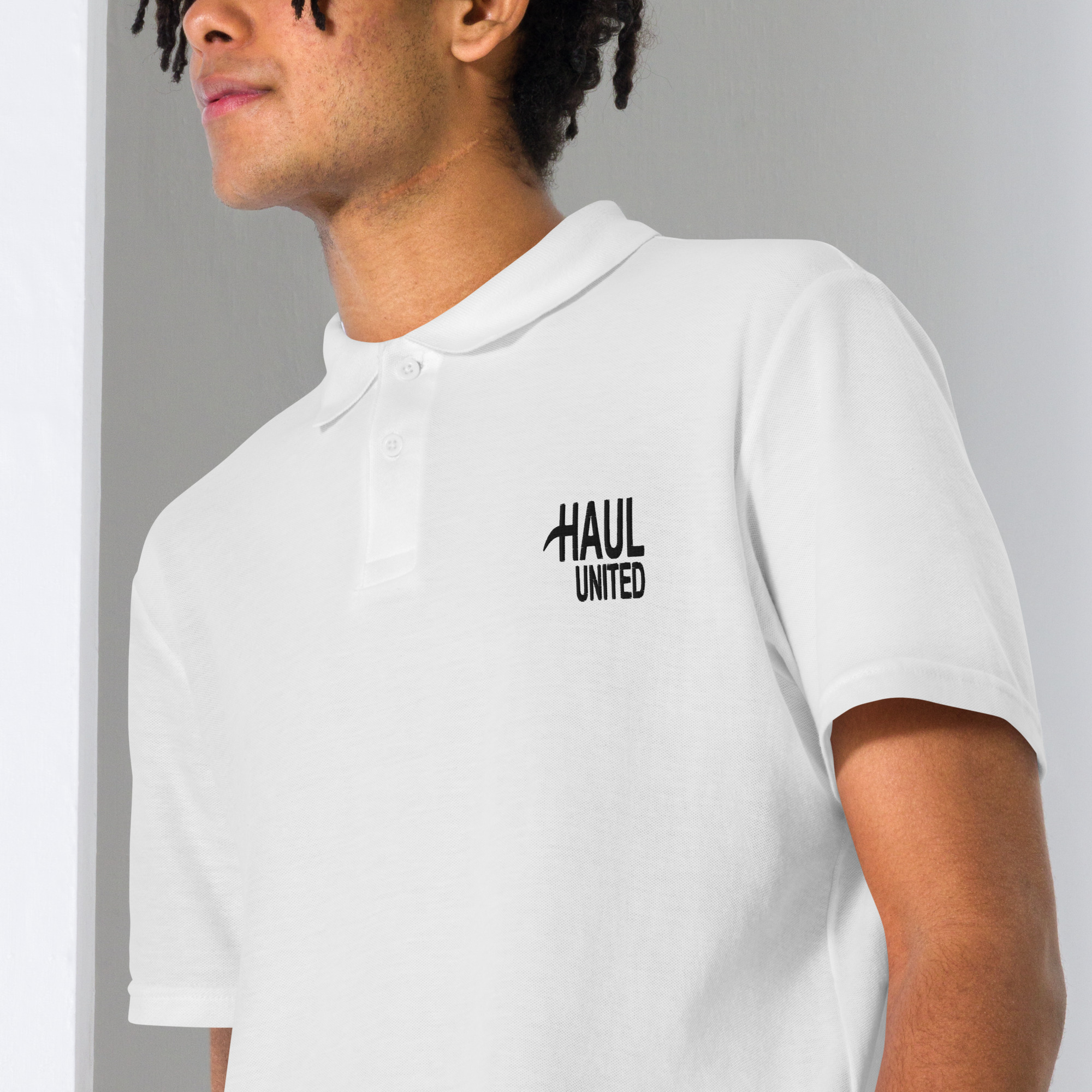 Unisex pique polo shirt - Image 9