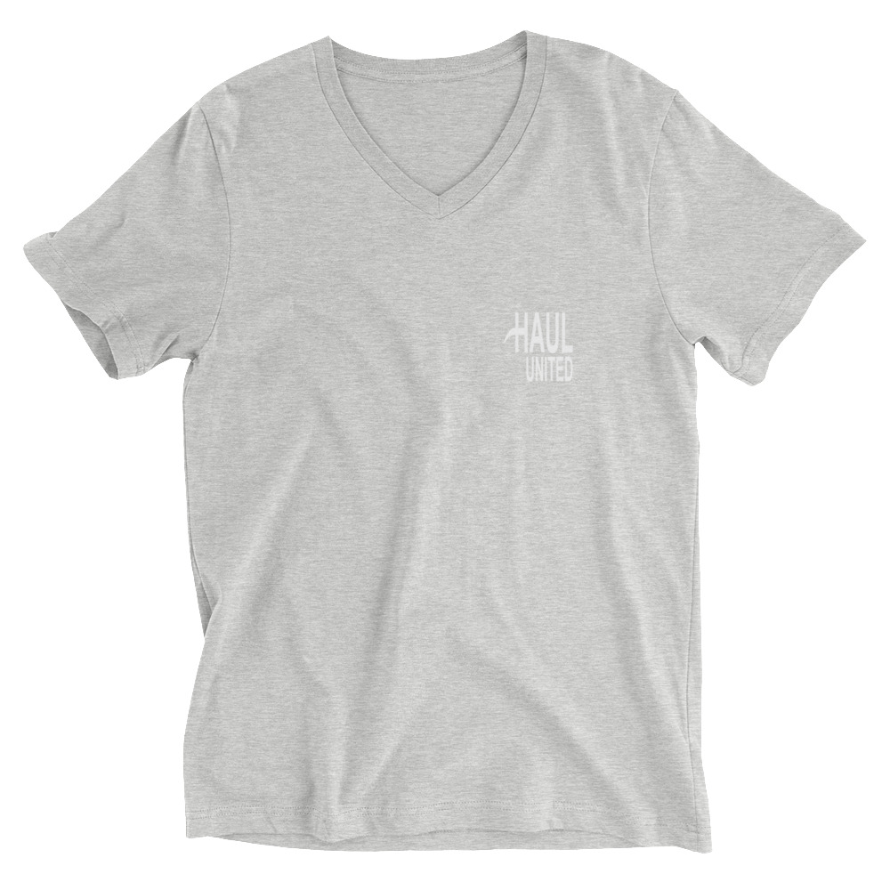 Unisex Short Sleeve V-Neck T-Shirt - Image 7