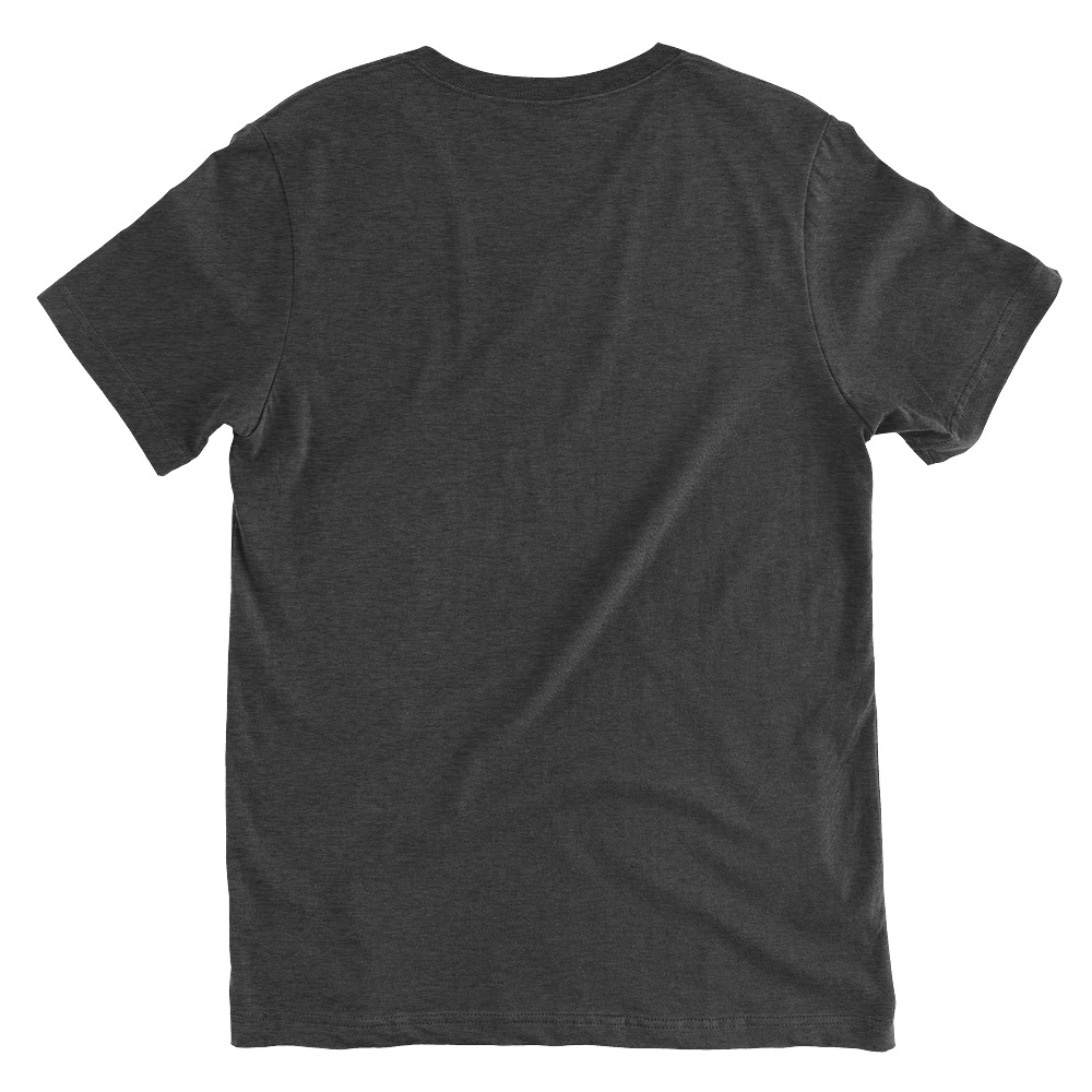 Unisex Short Sleeve V-Neck T-Shirt - Image 6