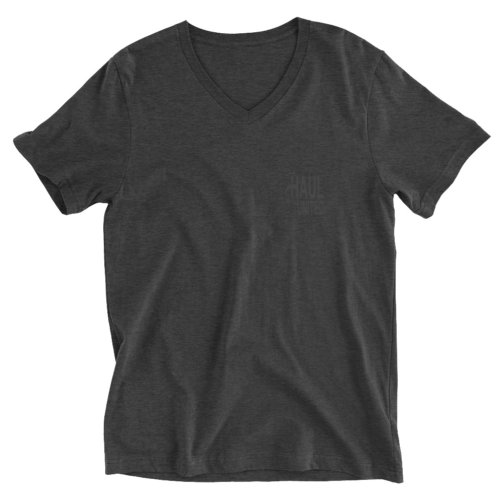 Unisex Short Sleeve V-Neck T-Shirt - Image 3