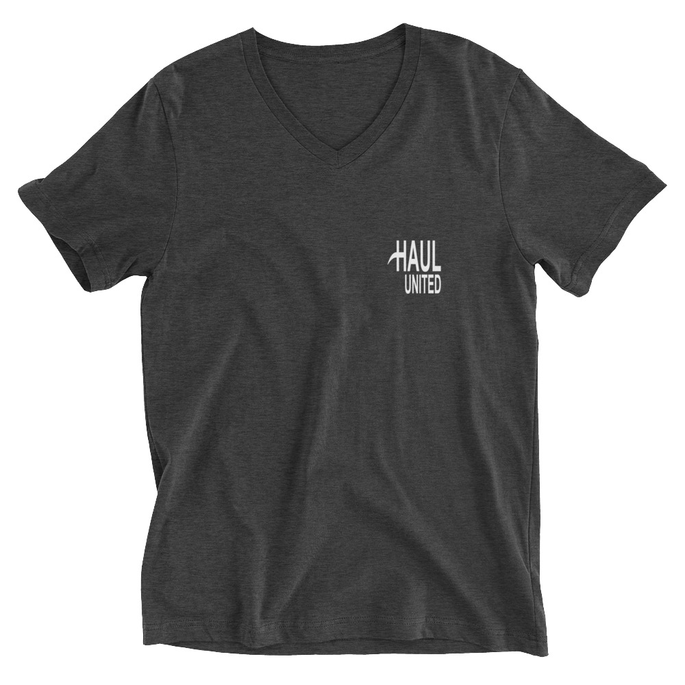 Unisex Short Sleeve V-Neck T-Shirt - Image 5