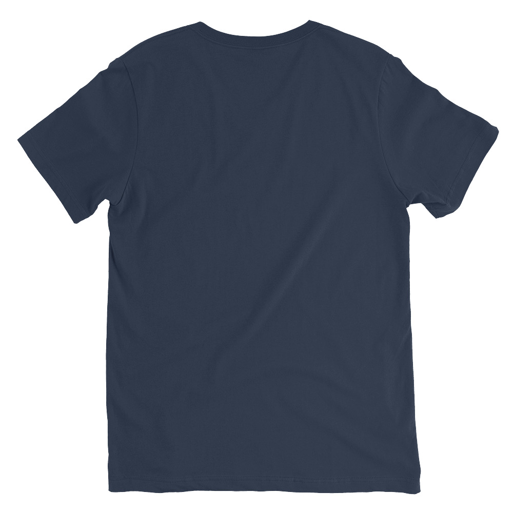 Unisex Short Sleeve V-Neck T-Shirt - Image 4