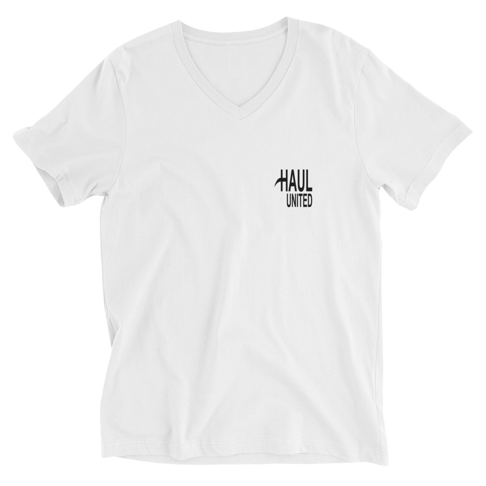 Unisex Short Sleeve V-Neck T-Shirt - Image 7